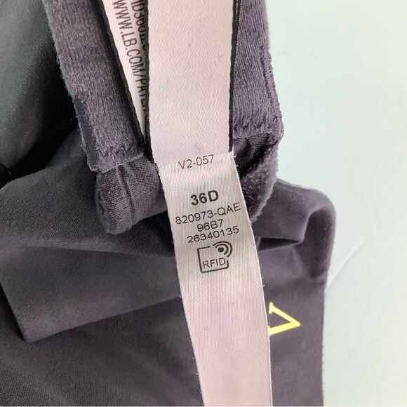 Victoria Secret No Underwire Lined Semi Demi Lavender Purple Soft Bra Sz 36D - Picture 6 of 6